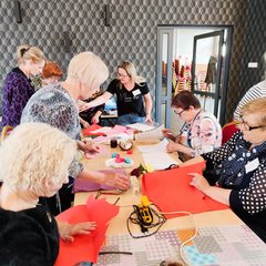 Miejski Ośrodek Kultury w Lututowie realizował projekt „Twórcze 60+”